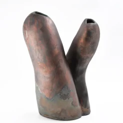 Intreccio Silente Ceramic Decorative Sculpture By Nino Basso