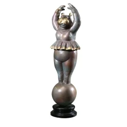 Ippo Ballerina Bronze Sculpture