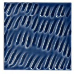 Ippo Glossy Cobalt Blue Ceramic Tile