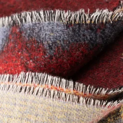 Jacquard Bliss Merino Wool And Cashmere Plaid By Draga&Aurel