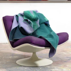 Jacquard Breeze Merino Wool And Cashmere Plaid By Draga&Aurel