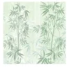 Japanese-Style Watercolor Bamboo Forest Wallpaper