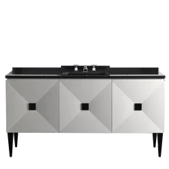 Jetset 3 Silver Vanity Unit