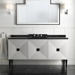 Jetset 3 Silver Vanity Unit