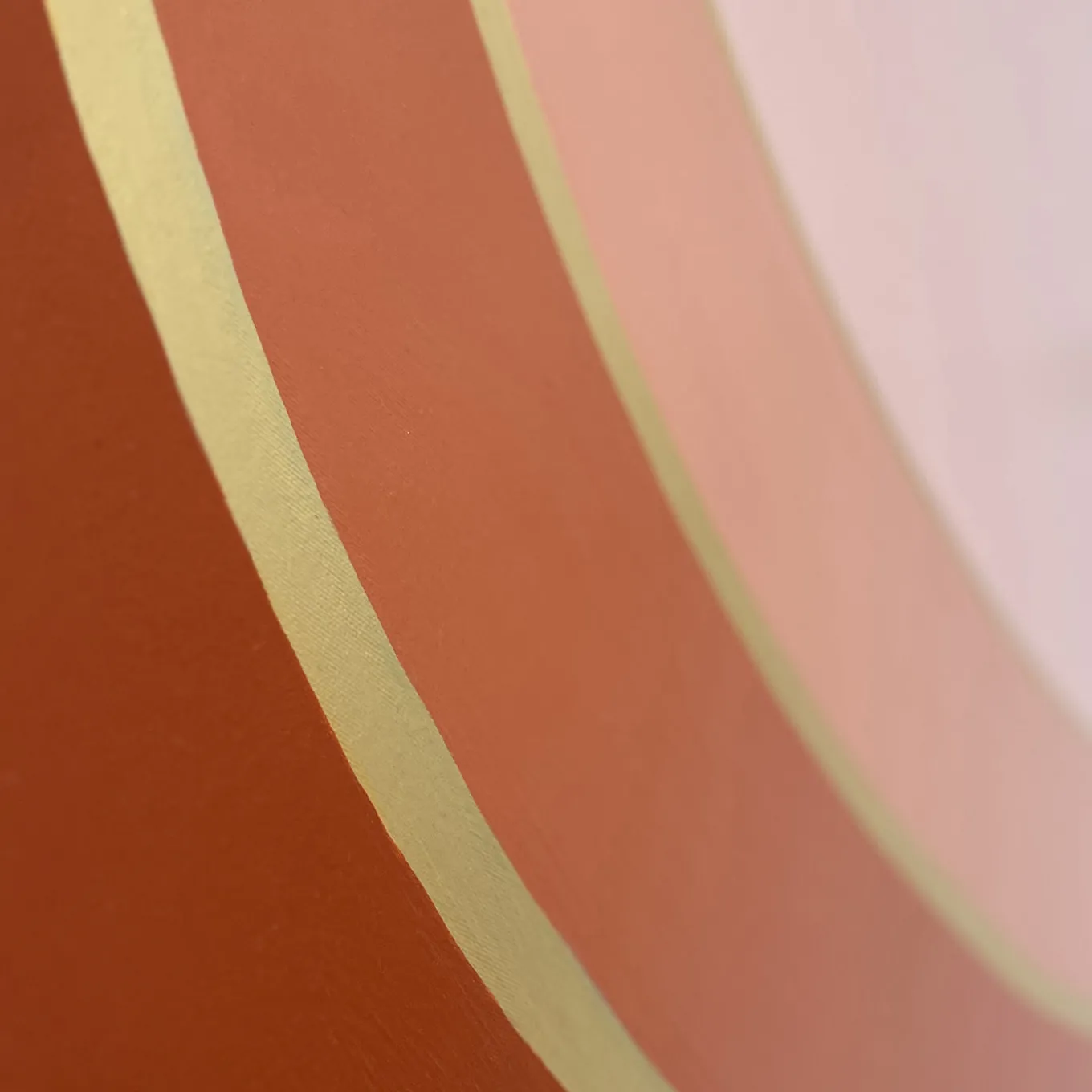 Joy Orange Octagonal Decorative Panel