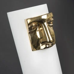 Juno's Nose White and Gold Vase