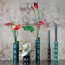 Kadomatsu Green Guatemala Candleholder by Michele Chiossi