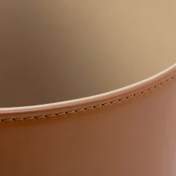 Kandinsky Terracotta Brown and Cappuccino Beige Paper Bin