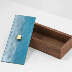Kary Teal Jewellery Box