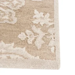 Kashmir Black Wool & Cotton Hand-Knotted Rug by Peter d’Ascoli #2