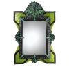 Kinda Green Murano Glass Wall Mirror