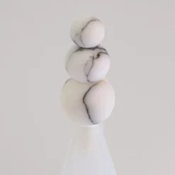 KITE V3 Glass & Alabaster Decorative Bottle