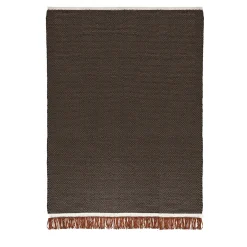 Kleos Anthracite & Rust Rug