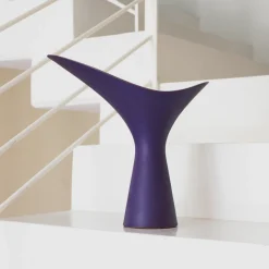 Kàlla Deep Violet Ceramic Vase by Luca Binaglia