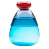 Kount Red-Blue-Light Blue Large Vase with Lid by Karim Rashid