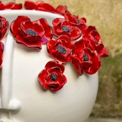 La Dama dei Papaveri Vase