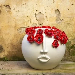 La Dama dei Papaveri Vase