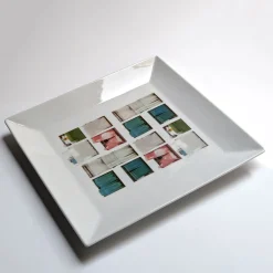 La Finestra Sul Cortile Large Square Porcelain Vide-Poche #1