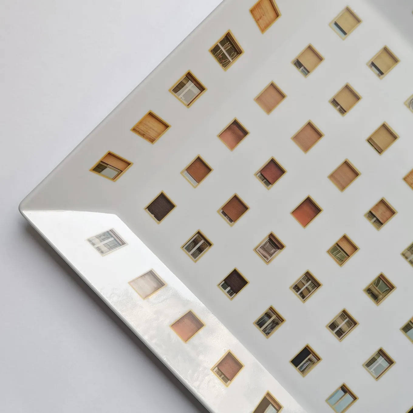 La Finestra Sul Cortile Large Square Porcelain Vide-Poche #3