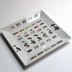La Finestra Sul Cortile Large Square Porcelain Vide-Poche #2