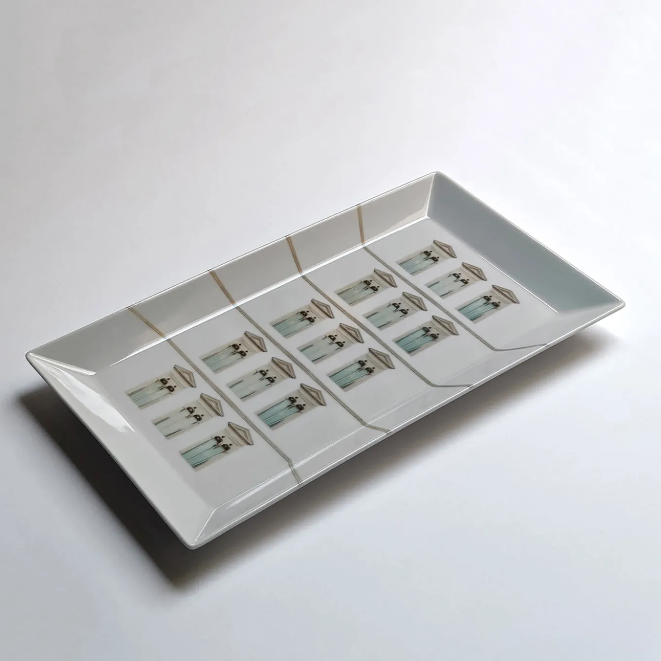 La Finestra Sul Cortile Rectangular Porcelain Vide-Poche #2