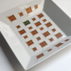 La Finestra Sul Cortile Small Square Porcelain Vide-Poche #1