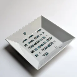 La Finestra Sul Cortile Small Square Porcelain Vide-Poche #3