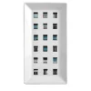 La Finestra Sul Cortile Small Rectangular Porcelain Vide-Poche #1