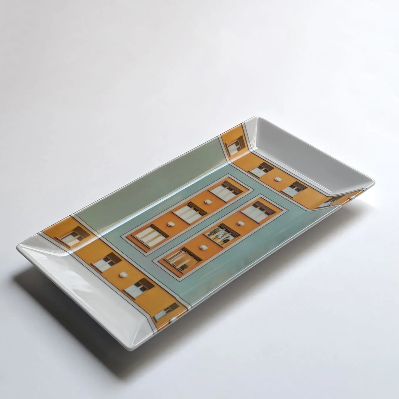 La Finestra Sul Cortile Small Rectangular Porcelain Vide-Poche #2