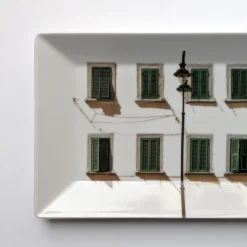 La Finestra Sul Cortile Small Rectangular Porcelain Vide-Poche #3