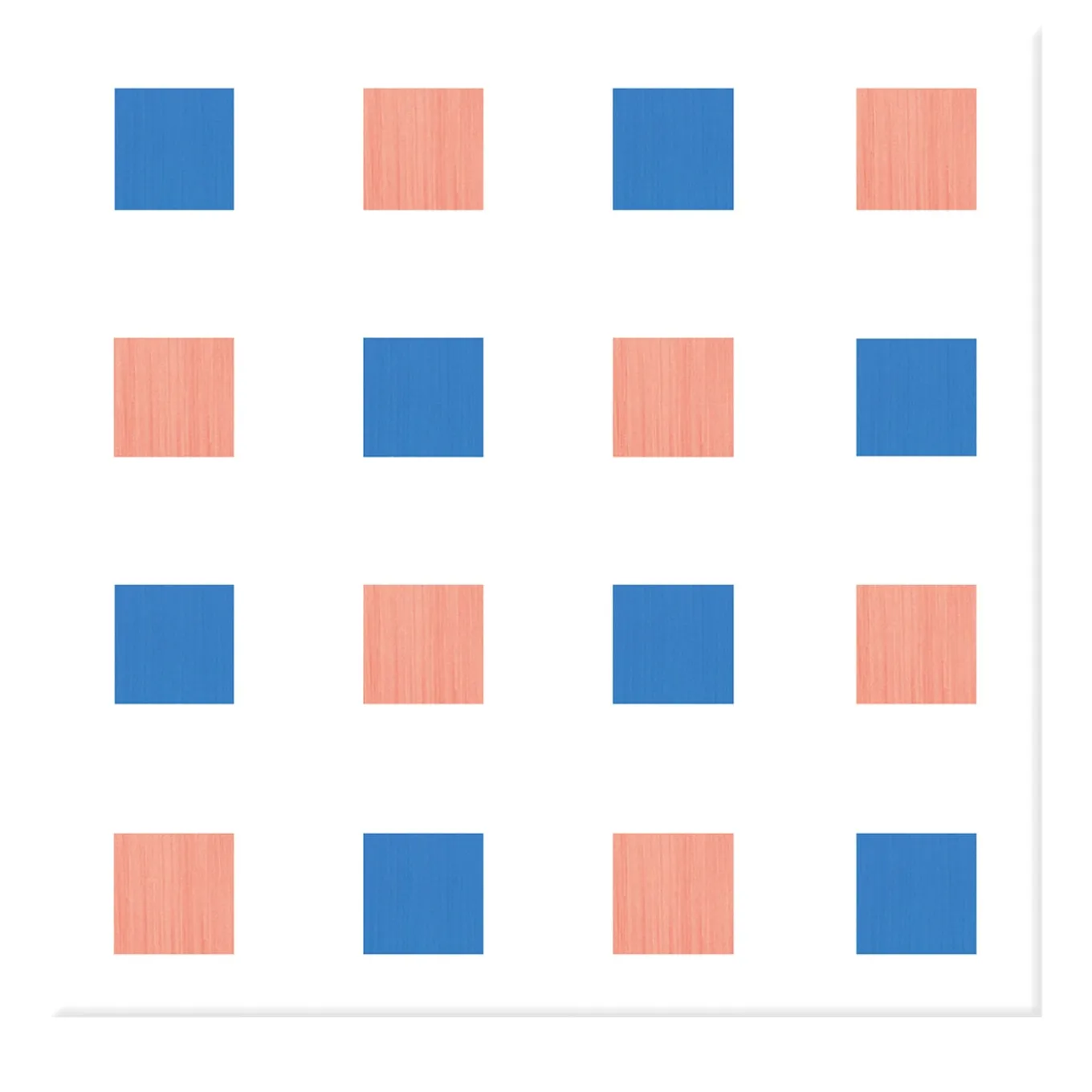 La Navata Coral and Blue Ceramic Tile