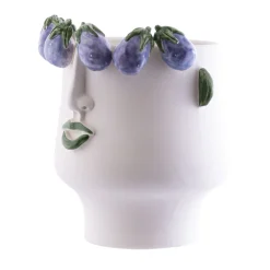 L'Ammuttunata Seller Of Aubergine Vase