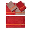 Large Bath Towel Set - Orange Beige