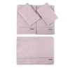 Large Bath Towel Set - Powder Pink