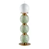 LARGE BUTTERFLY CANDLE HOLDER - GREEN