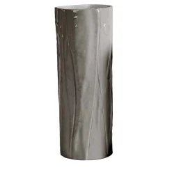 LARGE CAPRI CYLINDER VASE - GRAY
