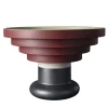 Large Green and Red Centerpiece by Ettore Sottsass