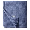 Large Light Blue Cashmere Blanket