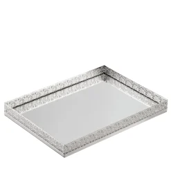 LARGE MARBELLA TRAY - SILVER