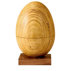 Large Uovo Limited Edition Wood Decorative Object #21