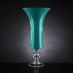 Laura Large Lagoon Green Vase