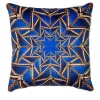 Le Volte Celesti velvet Cushion with architectures #1