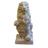 Leone Marzocco White Plaster Sculpture