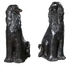 Levrieri Afgani Set of 2 Bronze Sculptures