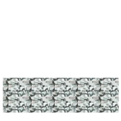 Light Blue & Black Equinox Polyester Wallcovering Fabric