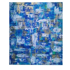 Lightness of The Soul Acrylic Painting in Blue