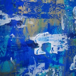 Lightness of The Soul Acrylic Painting in Blue