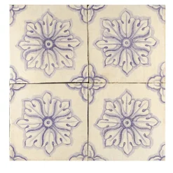 Lilla Saponaria Set of 4 Tiles #9