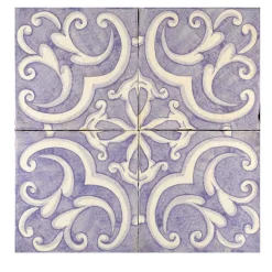 Lilla Saponaria Set of 4 Tiles #5