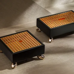 Limbor Dark-Brown/Orange Box